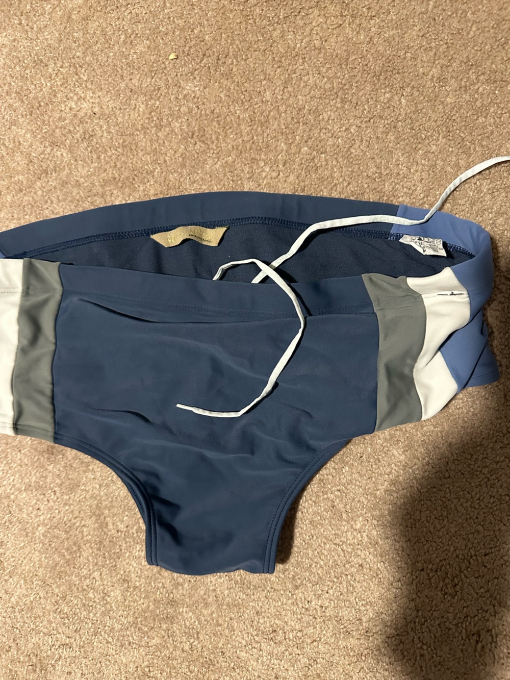 Men’s navy blue athletic briefs Aguade Coco